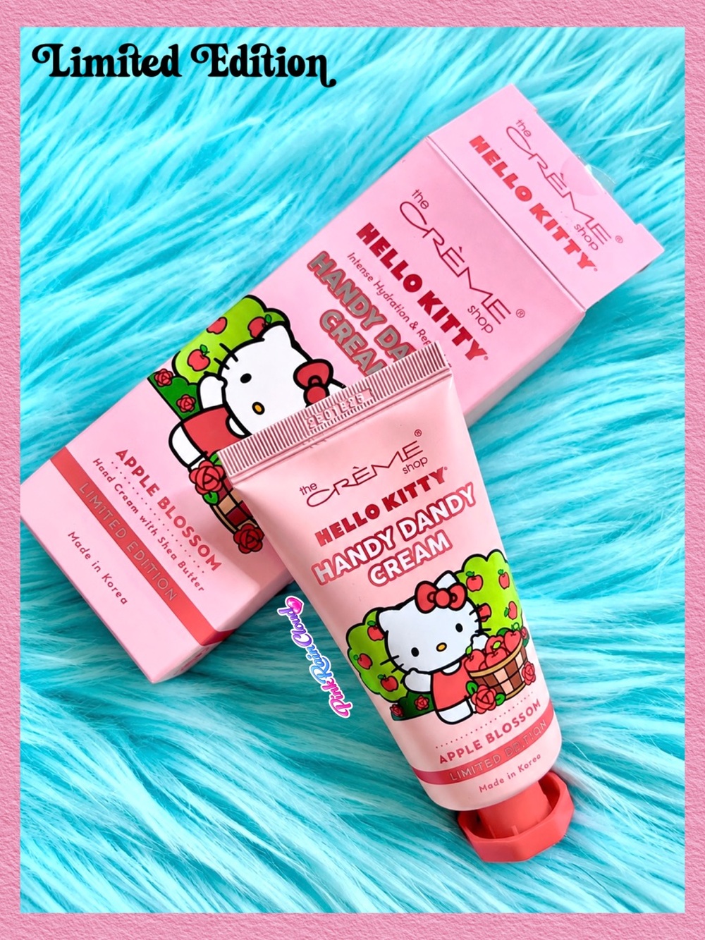 Crème Shop x Sanrio Hello Kitty Apple Blossom Hand Cream Limited Edition